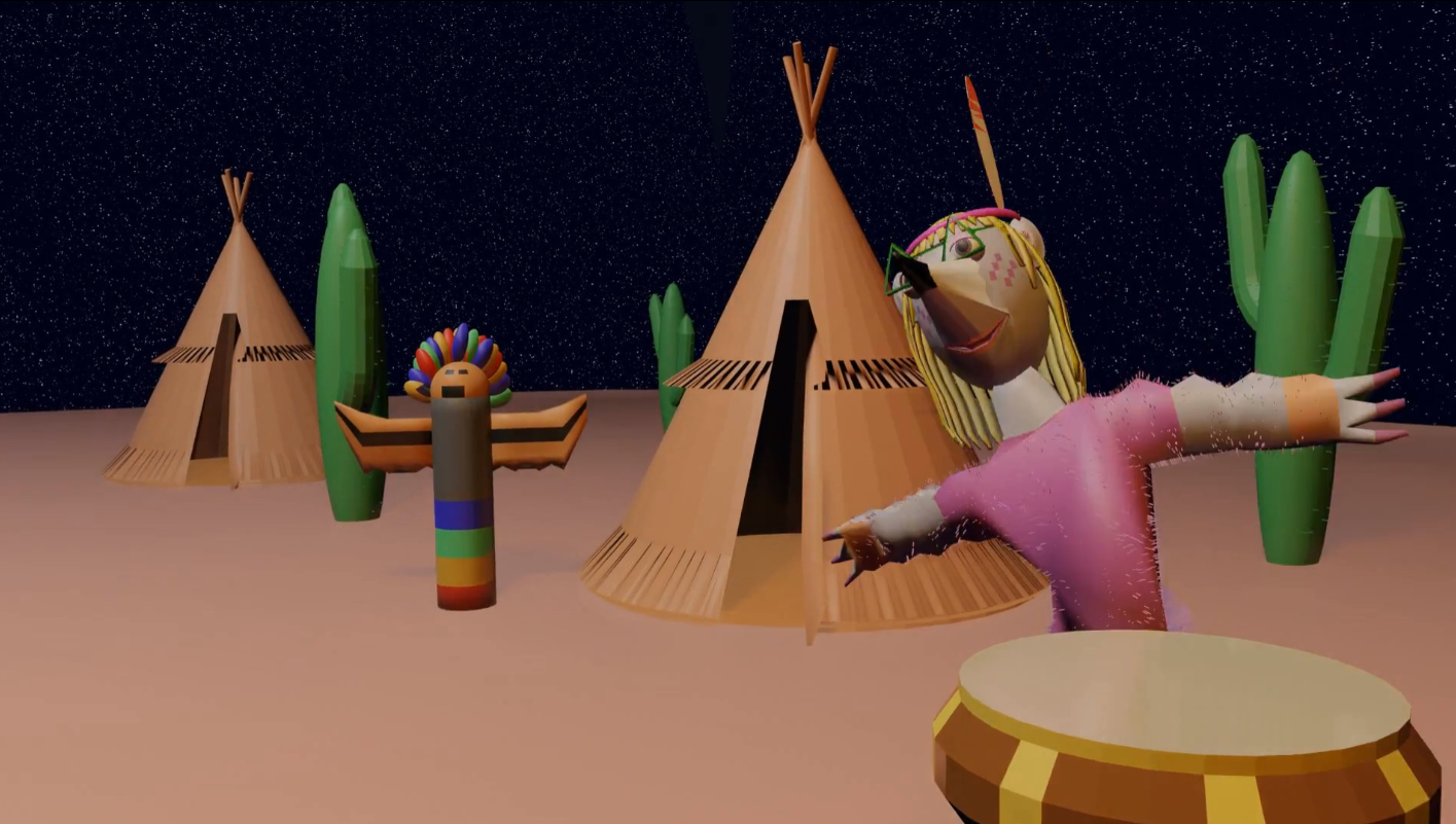 Pauline Pikschuns - comptine amérindienne