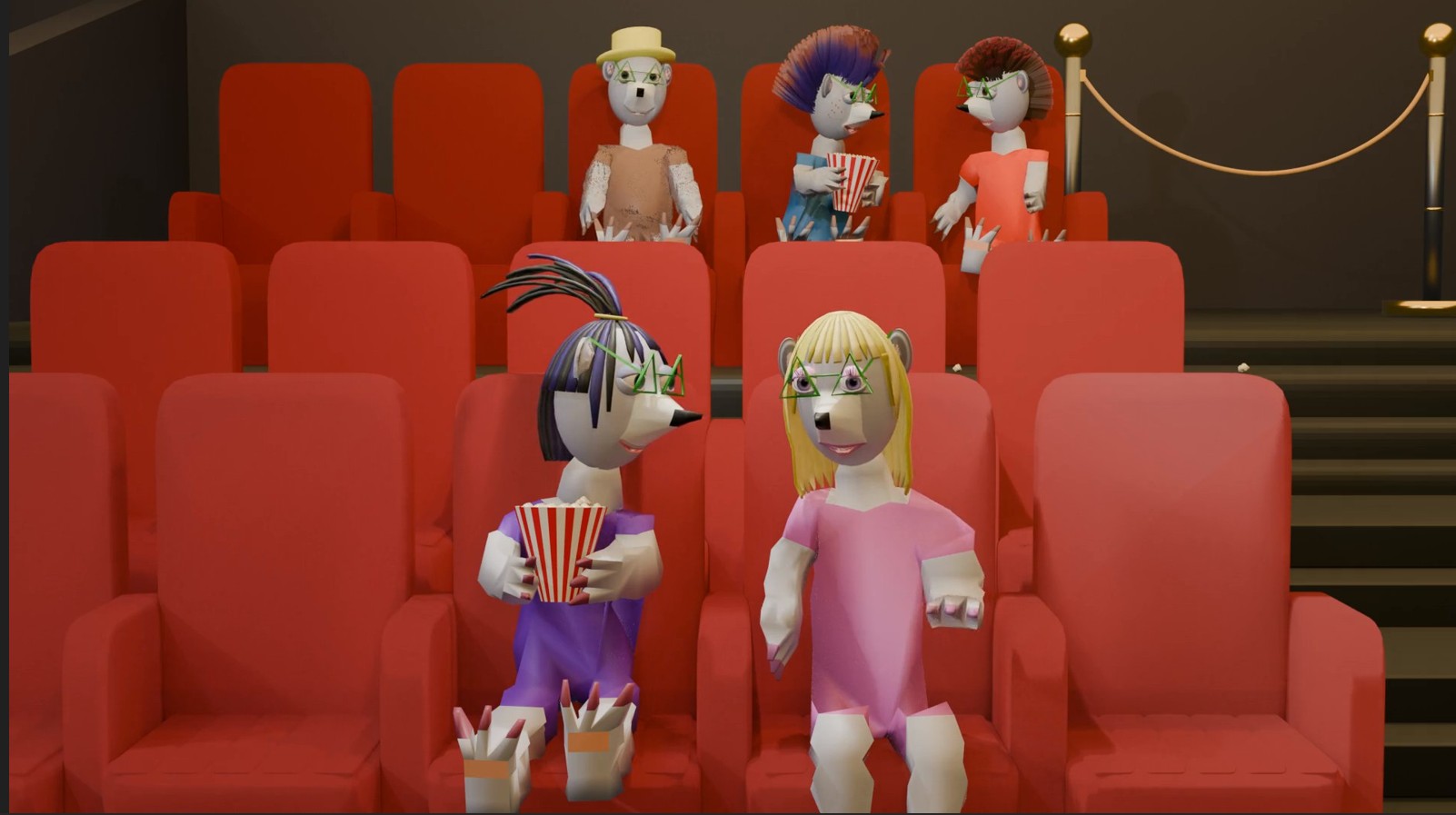 Pikschuns au théâtre - Comptine au clair de la lune