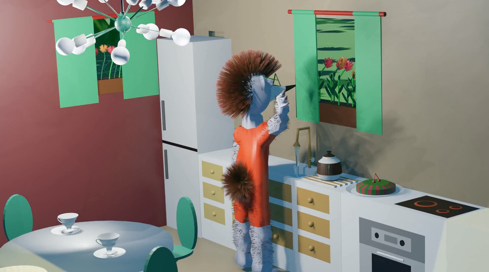 Emile Pikschuns regarde par la fenêtre - Générique