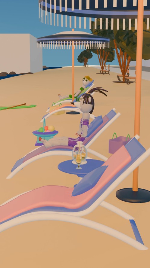 hôtels, plage, sable, été, vacances avec les pikschuns